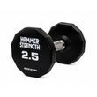 Hammer Strength urethane dumbbell, FN series, 2.5&ndash;50 kg, 2,5 кг