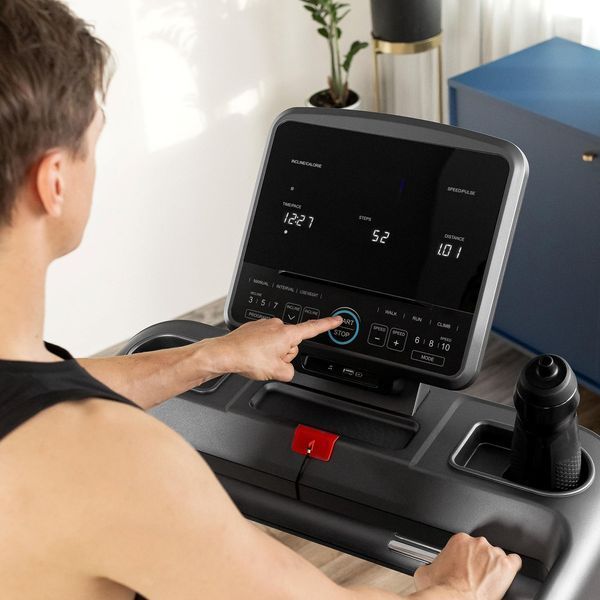 GYMTEK XT850 Treadmill, Electric, Folding, Up to 150 kg, Black