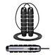 Скакалка для кроссфита Cornix Speed Rope Classic XR-0353 с утяжелителем, черная &mdash; фото 1