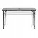 Springos Folding Camping Table 120 &times; 60 cm CS0183 Grey/Black