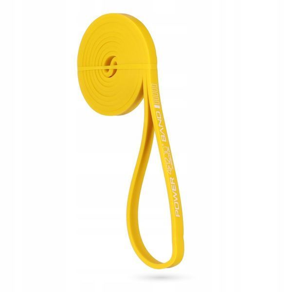 Еспандер-петля 4FIZJO Power Band 8 мм 2-5 кг резина для фітнесу і спорту Yellow &mdash; фото