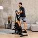Орбітрек магнітний Hop-Sport HS-450B Dynamic, до 120 кг, чорно-золотистий