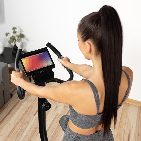Велотренажер Gymtek XB1500 магнітний, до 135 кг, синій