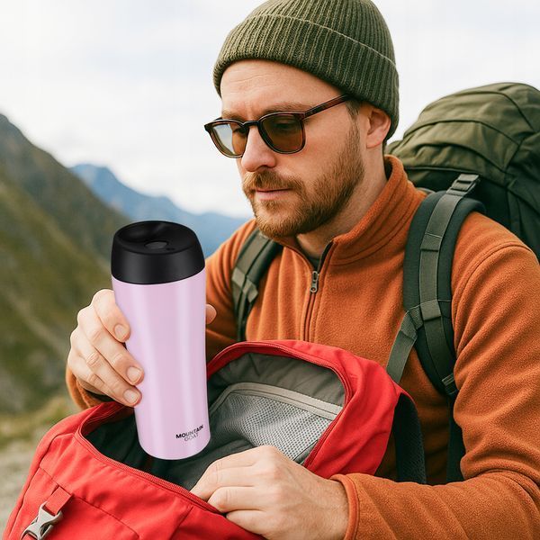 Термокухоль Mountain Goat Travel 0.38 л Pink &mdash; фото