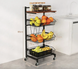Costway Vroda Mobile Loft-Style Shelving Unit