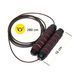 Скакалка для кроссфита Cornix Speed Rope Classic XR-0354 с утяжелителем, черная/красная &mdash; фото 2
