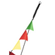 Outtec XXL nest garden swing with multicolor flags