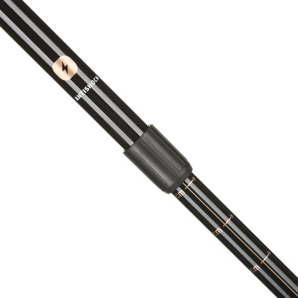 Треккинговые палки Outtec карбоновые 3-секционные 65-135 см Anti-shock &mdash; фото