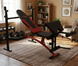 York Fitness Delta Pro 1000 Weight Bench with Barbell Rack and Scott Bench