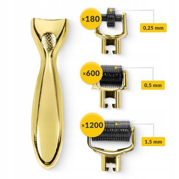 4FIZJO Derma Roller 3-in-1 (derma roller) for face and body