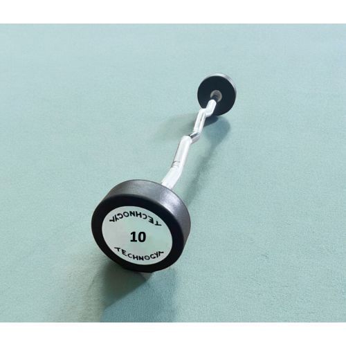Technogym TGW Fixed Curl Barbell Set, 100&ndash;270 kg, 150 kg (10&ndash;50, in increments of 10)