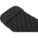 Outtec inflatable mat 195 &times; 55 &times; 5 cm with honeycomb pillow, Polyester, black