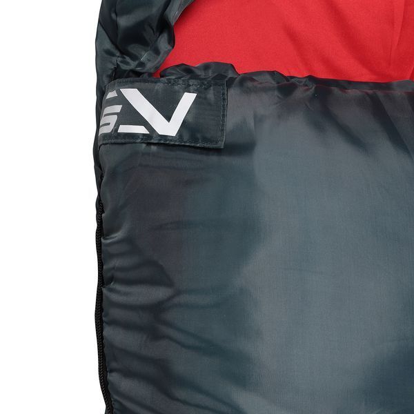 SportVida SV-CC0063 Blanket Sleeping Bag with Hood, +2&hellip;+21 &deg;C, Green/Red