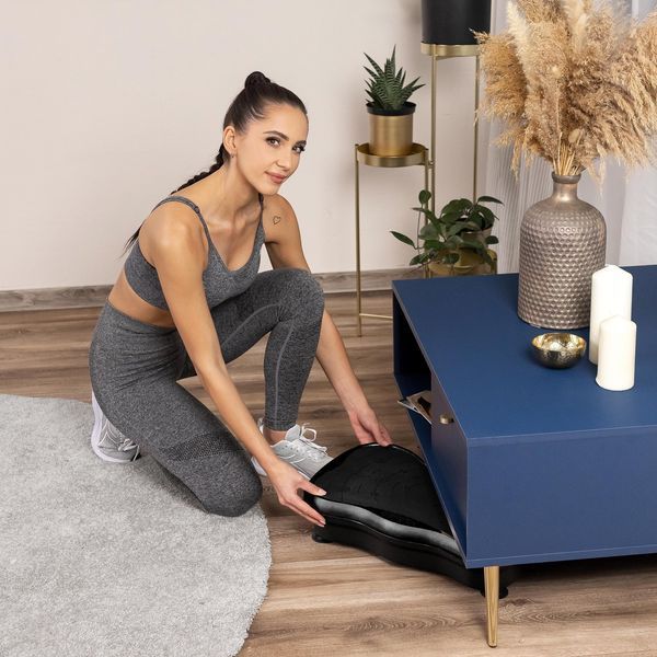 Вібраційна платформа Gymtek XP500 Black, до 180 кг, чорний 5907766660002 фото