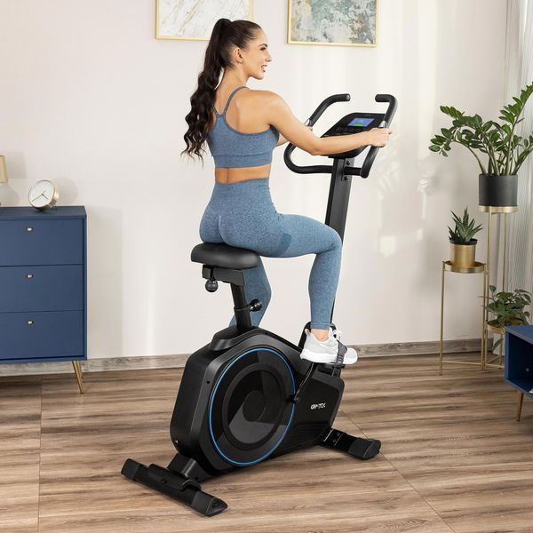 Gymtek XB6000 Magnetic Exercise Bike, up to 150 kg, Blue