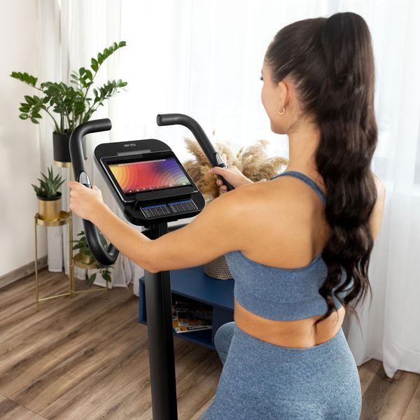 Gymtek XB6000 Magnetic Exercise Bike, up to 150 kg, Blue