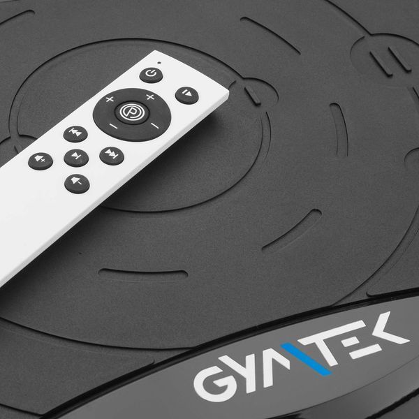 Вібраційна платформа Gymtek XP500 Black, до 180 кг, чорний 5907766660002 фото