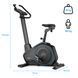 Gymtek XB6000 Magnetic Exercise Bike, up to 150 kg, Blue