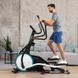 Орбітрек Hop-Sport HS-250CF Jucon, електромагнітний, до 150 кг, чорно-синій &mdash; фото 11
