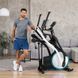 Орбітрек Hop-Sport HS-250CF Jucon, електромагнітний, до 150 кг, чорно-синій &mdash; фото 10