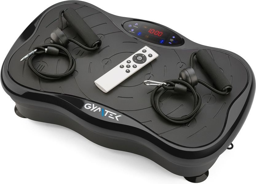 Вібраційна платформа Gymtek XP500 Black, до 180 кг, чорний 5907766660002 фото