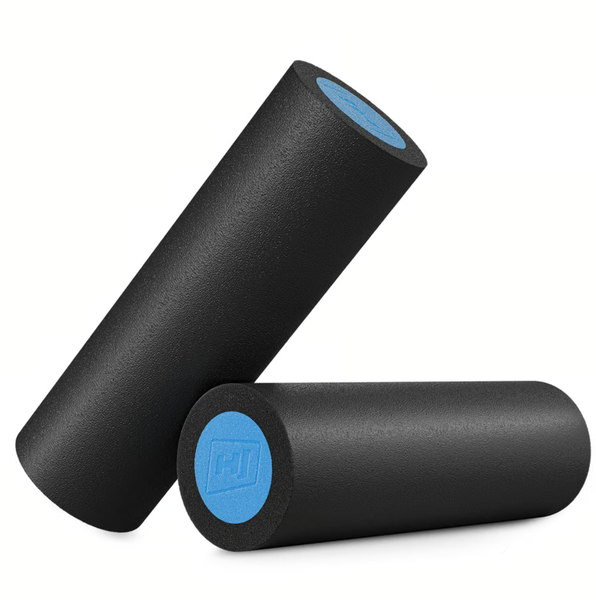 Hop-Sport EPE 45 cm Massage Roller (Foam Roller), Black-Blue