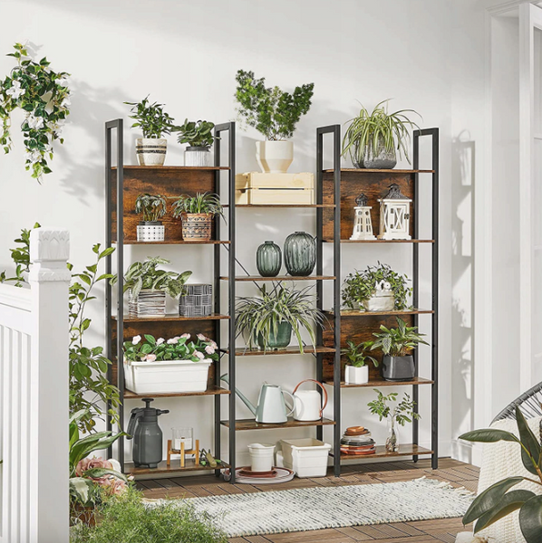 Leobert Trust Shelving Unit in Loft Style