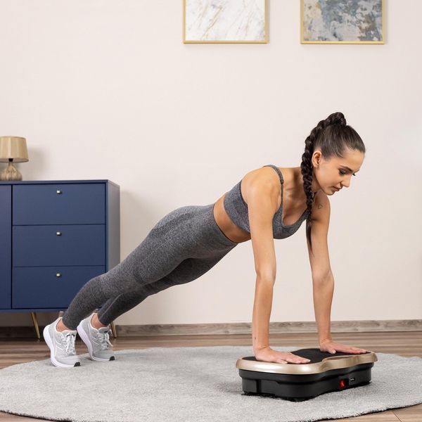 Gymtek XP500 Gold Vibration Platform, up to 180 kg, gold