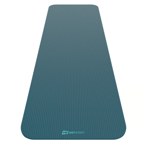 Коврик для йоги Hop-Sport HS-NB010GM NBR 1 см темний морський