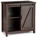 Кухонний комод-буфет Costway Sideboard з амбарними розсувними дверцятами лофт, рустик JV10170BN фото 1