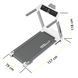 Cornix Tina Treadmill, Electric, Folding, White/Grey