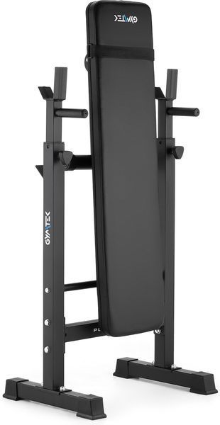 Набір Besport PowerPro 61 кг з прямим грифом + лава XL700, ABS, жовто-чорні 00-G00000439 фото
