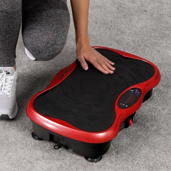 Вібраційна платформа Gymtek XP500, до 180 кг, червоний