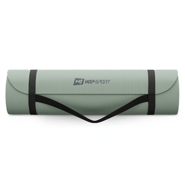 Коврик для йоги Hop-Sport HS-NB010GM NBR 1 см, оливковий 5902308231986 фото