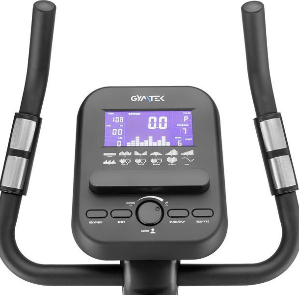 Gymtek XB4500 Electromagnetic Exercise Bike, Up to 140 kg, Blue