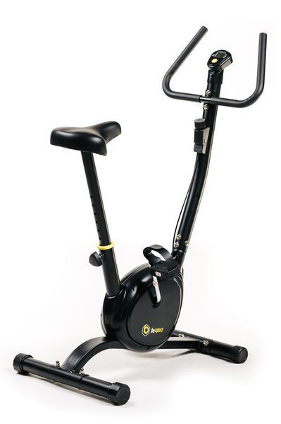Велотренажер Besport BS-1430 EasyRide, до 110 кг, чорно-жовтий