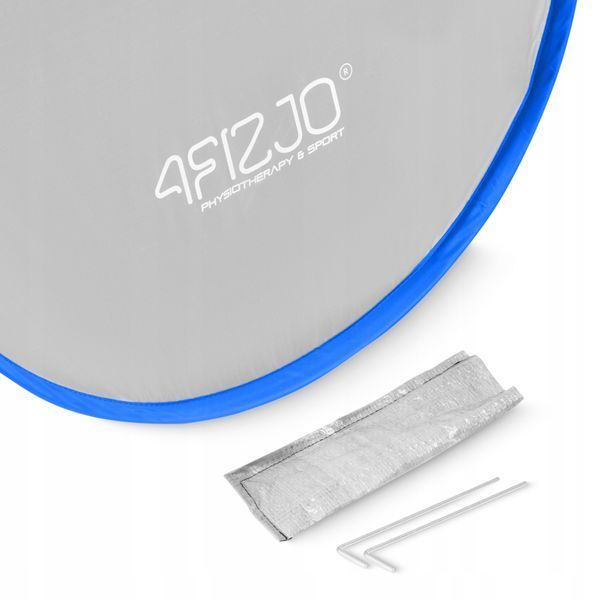 Намет пляжний 4FIZJO Pop-Up 195 x 120 см саморозкладний Blue/Grey (P-5905973405157) &mdash; фото