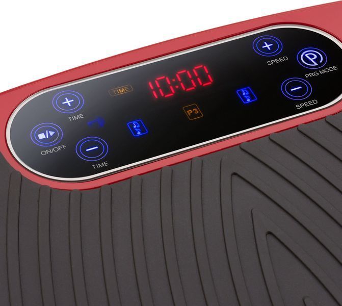 Вібраційна платформа Gymtek 3D XP750 Red, до 180 кг, червоний 5907766660118 фото