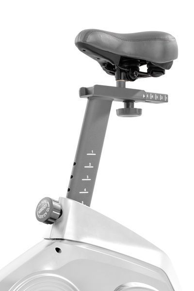 Cornix Amber Electromagnetic Exercise Bike, Upright, White/Grey