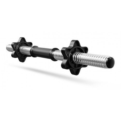 Гантелі Elitum 2 &times; 31 кг, 62 кг, ABS, чорна