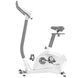 Cornix Amber Electromagnetic Exercise Bike, Upright, White/Grey