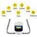 Cornix Amber Electromagnetic Exercise Bike, Upright, White/Grey