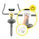 Cornix Amber Electromagnetic Exercise Bike, Upright, White/Grey