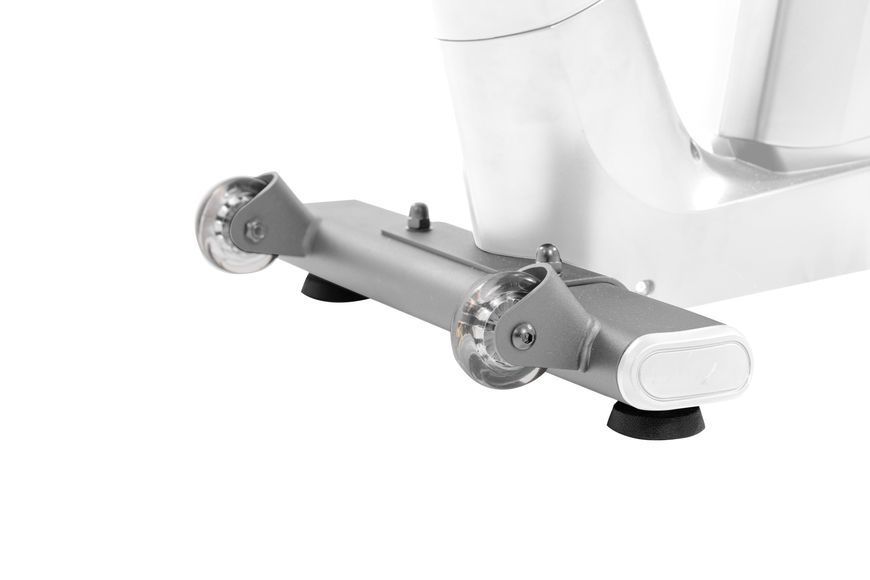 Cornix Amber Electromagnetic Exercise Bike, Upright, White/Grey