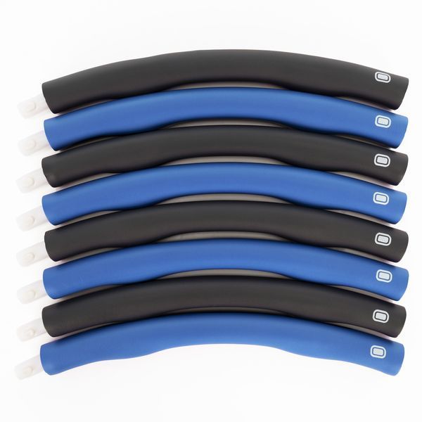 Actiget ACT0133 Waist Hula Hoop 88 cm, 1 kg, Blue/Grey