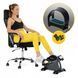 Mini Exercise Bike 4FIZJO Active 2 in 1 for Arms and Legs Grey/Black