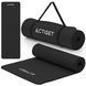Килимок спортивний Actiget NBR 183 &times; 61 &times; 1 см для йоги та фітнесу ACT0020 Black &mdash; фото 5