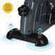 Mini Exercise Bike 4FIZJO Active 2 in 1 for Arms and Legs Grey/Black