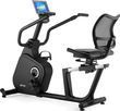 Горизонтальний велотренажер Gymtek XBR8000 електромагнітний, до 150 кг, чорний