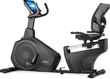 Горизонтальний велотренажер Gymtek XBR6000 електромагнітний, до 150 кг, золотистий